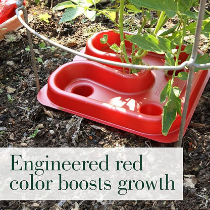 Dalen Gardeneer Tomato Tray Super Boost – Increases Tomato Plant Yield up to 40% – Easy to Install – 12" x 12" x 3.5" – Pack of 3