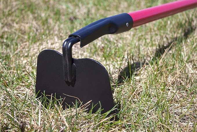 Bully Tools 92353 12-Gauge Garden Hoe with Fiberglass Handle