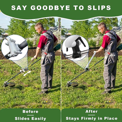 Upgraded Weedeater Handle, Weedeater Extension, Ergonomic Trimmer Handle Grip, String Trimmer, Lawn Trimmer, Extension for Trimming, Lawn Care ﻿