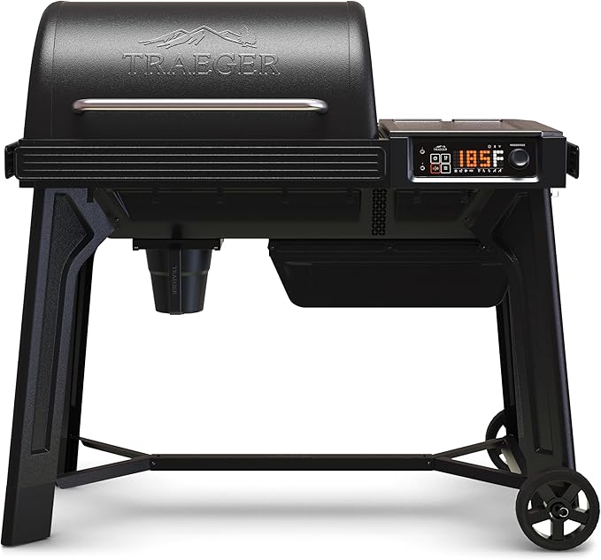 Traeger Grills Woodridge Electric Wood Pellet Grill and Smoker, Wi-Fi Temperature Control up to 500 Degrees, 860 Sq. In. Cooking Capacity, 6-in-1 for Outdoor Grilling, Smoking, and BBQ, TFB86MLH