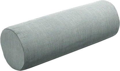 Cushion Source 20" x 6" Sunbrella Bolster Pillow, Indoor/Outdoor Decorative Support Pillow, Fade and Water Resistant, Sunbrella Elements Cast Mist
