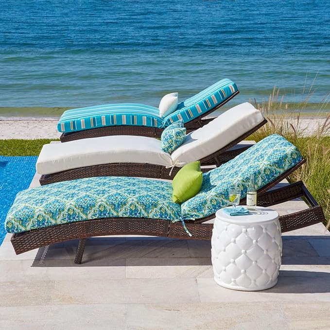 BrylaneHome 84" Chaise Cushion - Granada