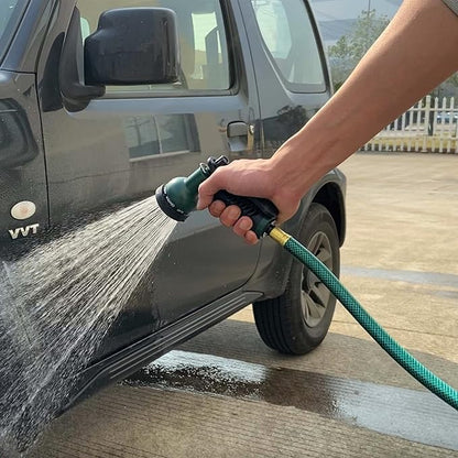 Garden Hose Durable for Patio Cleaner: Heavy Duty 15 FT 1/2 Inch PVC Hose with GHT Fittings for High-Pressure Watering Tasks