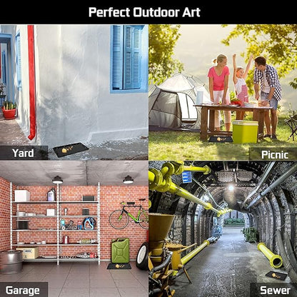 8 Pack Sticky Mouse Trap Rat Traps Indoor, Peanut Taste Pheromone Mouse Traps Indoor for Home, Glue Sticky Traps for Mice and Rats, Snake(Large Size)