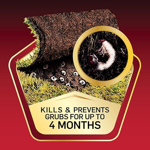 Scotts GrubEx1 Season Long Grub Killer Protects Lawns Up to 4 Months, 5,000 sq. ft., 14.35 lbs. (2-Pack)