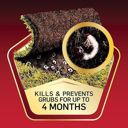 Scotts GrubEx1 Season Long Grub Killer Protects Lawns Up to 4 Months, 5,000 sq. ft., 14.35 lbs. (2-Pack)