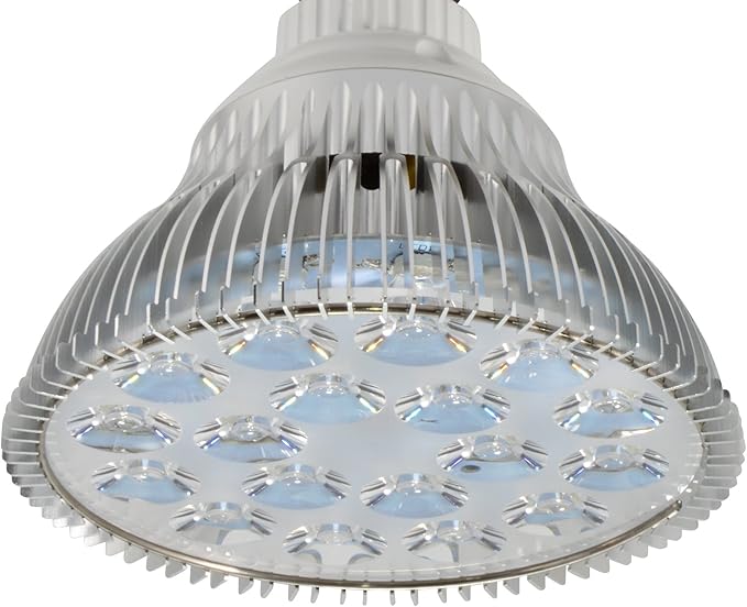 ABI 25W Deep Red 660nm LED Light Bulb Bloom Booster for Flowering, Fruting, and Grow Spectrum Enhancement