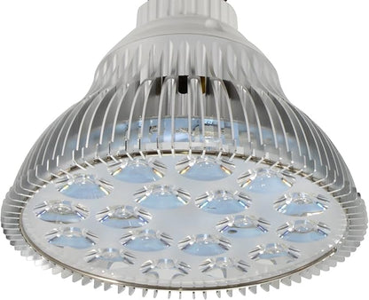 ABI 25W Deep Red 660nm LED Light Bulb Bloom Booster for Flowering, Fruting, and Grow Spectrum Enhancement
