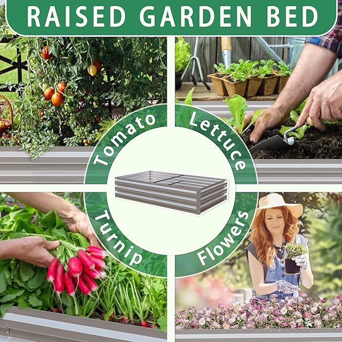 11.5x8.5x7.4 ft Walk-in Greenhouse, Portable Plant Hot House with Zipper Windows & Doors, Heavy-Duty PE Cover & Steel Frame, for Garden, Backyard
