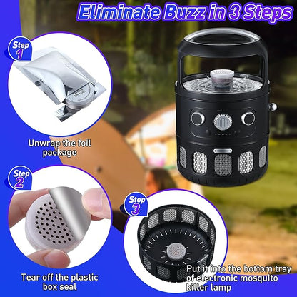 Qualirey 6 Pcs Mosquito Attractant for Bug Zapper, Each Last 60 Day Pest Lure Mosquito Trap Fly Biting Insect Bait Refill High Catch Rate Compatible with DynaTrap and All Insect Trap Indoor Outdoor