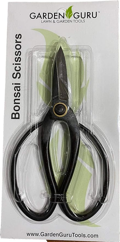 Garden Guru Bonsai Scissors - Traditional Butterfly Bonsai Pruner Shear for Precise Trimming Pruning and Deadheading of Flowers Plants, Japanese Bonsai Garden Tools (180mm 4 Pack)