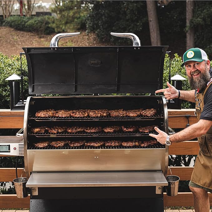 recteq RT-2500 BFG Pellet Smoker Grill, Electric Pellet Grill, 2500 Sq In Cook Space, Wi-Fi