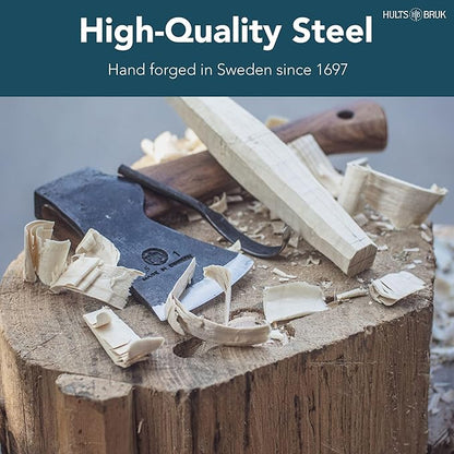 Hults Bruk 840762 Jonaker Hatchet - 1 lb Head, 9.4" Handle