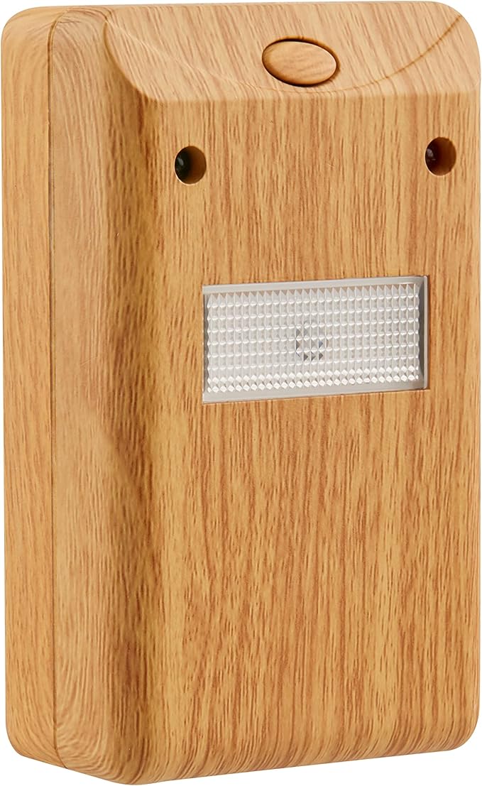 RIDDEX Plus Insect Control- Plug in, Mouse Deterrent - Pest Control for Defense Against Rats, Mice, Roaches, Bugs and Insects (Wood)