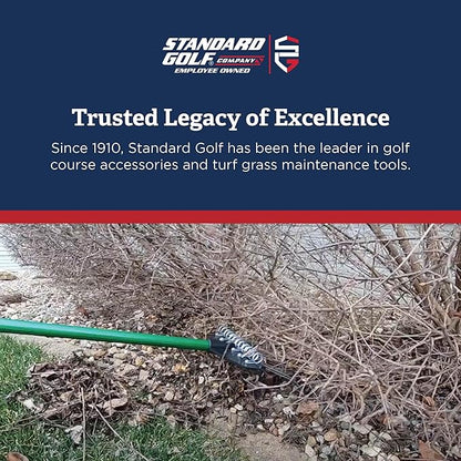 Standard Golf Garden Landscape Rake – 21” Head Garden Debris Rake | Elevate Your Outdoor Spaces with Precision and Efficiency | Ideal for Lawn and Garden Maintenance