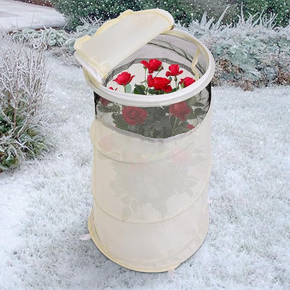 20" x 13" x 9" Pop Up Rose Cones for Winter Protection, Winter Rose Collars Protective Cover, Freeze Protection Roses Bush Cover for Protecting Against Frost Wind and Animals Eating