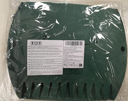 GardenHOME Leaf Scoops Hand Rakes, Large Leaf Grabbers for Yard Work and Garden Use, Clear and Collect Garden Rake, Leaf Scooper and Claws for Leaves, Lawn Debris, and Trash Cleanup, Green