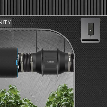 AC Infinity Air Filtration Kit 6”, CLOUDLINE LITE Inline Fan and Carbon Filter Combo, Cooling and Ventilation System for Grow Tents, Hydroponics, Indoor Gardening