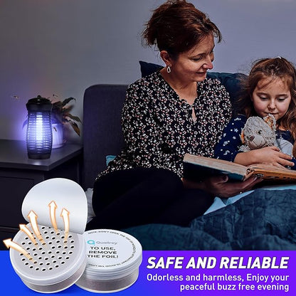 Qualirey 6 Pcs Mosquito Attractant for Bug Zapper, Each Last 60 Day Pest Lure Mosquito Trap Fly Biting Insect Bait Refill High Catch Rate Compatible with DynaTrap and All Insect Trap Indoor Outdoor