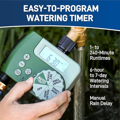 Orbit 50021 2-Zone All-in-One Automatic Watering System