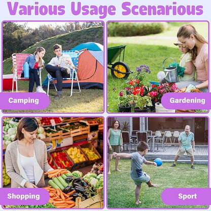 Collapsible Foldable Wagon Cart,360Lbs Collapsible Wagon Cart with Wheels Portable,Outdoor Utility Carts for Groceries, Camping, Sports, Garden, Shopping