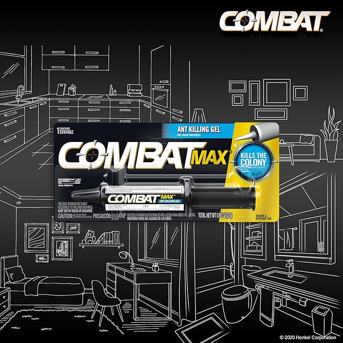 Combat Indoor and Outdoor Ant Killing Gel, 27 Gram