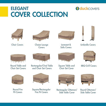 Duckcovers Elegant Waterproof 87 Inch Patio Sofa Cover, Patio Furniture Covers