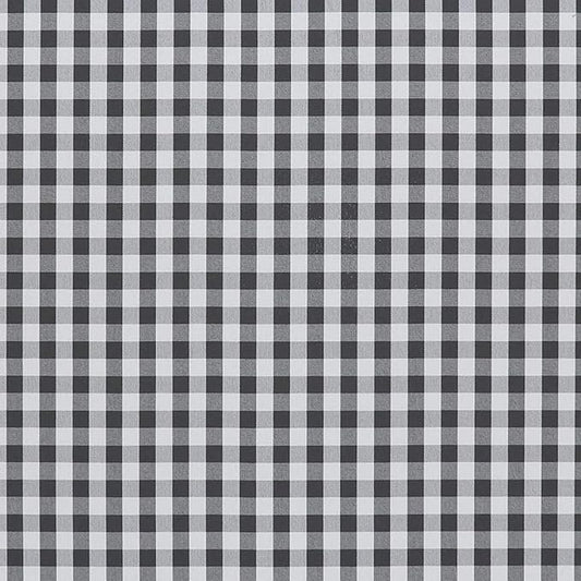 RSH DECOR: Deep Seating Cushion with Pillow Back | 24” x 27” Seat | All-Weather Spun Fabric | Water and Fade-Resistant | Outdoor Chair Cushion Set for Patio Furniture | Dawson Pewter Black Plaid