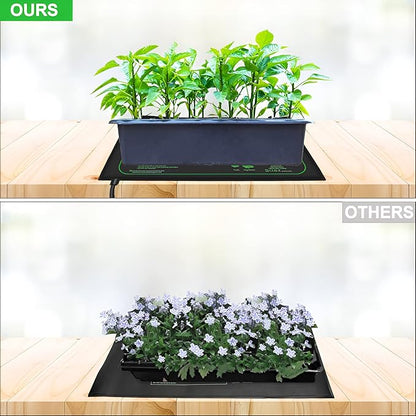 2 Pack Seedling Heat Mat for Seed Starting,20" x 20.75" Waterproof Heating Pad for Indoor Plants Germination(L)