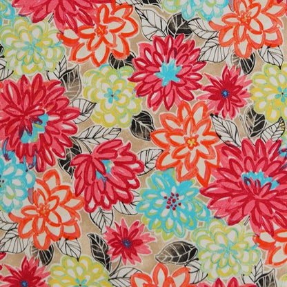 RSH DECOR Deep Seating Cushion with Pillow Back | 24” x 23” Seat | Water and Fade-Resistant Spun Fabric | Outdoor Chair Cushion Set for Patio Furniture | Artistic Floral