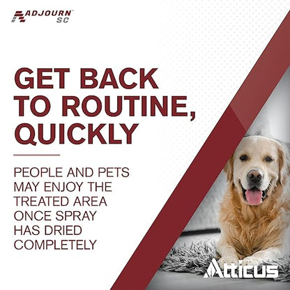 Atticus Adjourn SC Insecticide Concentrate (16 Ounce) - Deltamethrin 4.75% - Indoor and Outdoor Insect Control - Spiders, Ants, Bedbugs, Fleas, Ticks, Wasps, Lice, and More
