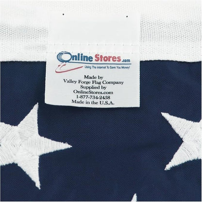 Super Tough Nylon US Flag, 2 by 3-Feet