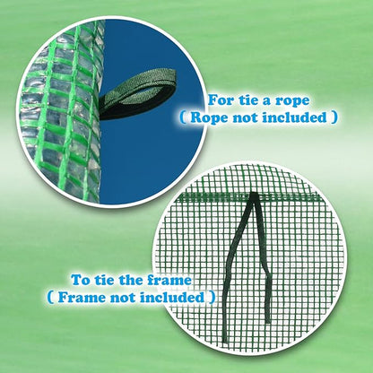 Strong Camel Replacement Greenhouse Cover for Walk in Greenhouse Frame Green House Top Cover (Frame NOT Included) (10 x 7 x 7ft)