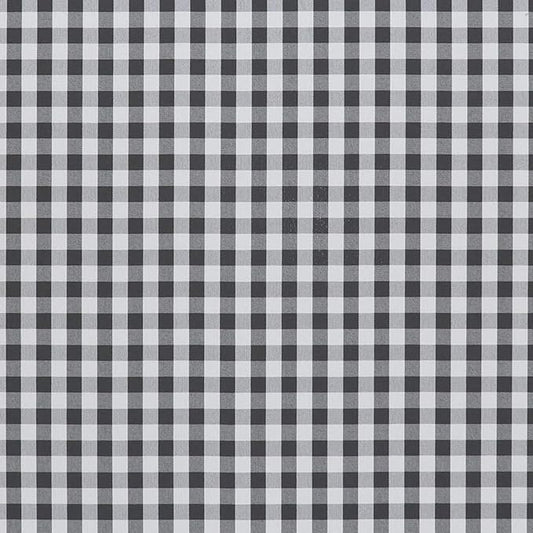 RSH DECOR: Deep Seating Cushion with Pillow Back | 23” x 26” Seat | All-Weather Spun Fabric | Water and Fade-Resistant | Outdoor Chair Cushion Set for Patio Furniture | Dawson Pewter Black Plaid