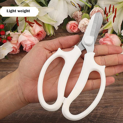 Gardening Scissor Purple Sharp Blade Alloy Steel Garden Shears for Cutting Flowers Trimming Plants of Yard Florist Rose Herb Hedge and Fruits Picking