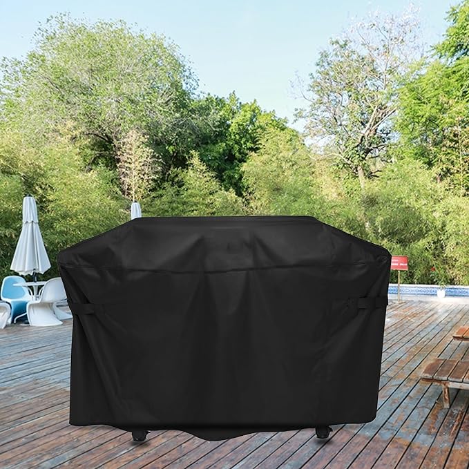 Grill Cover for Weber Slate 36 inch Rust-Resistant Griddle, Outdoor Flat Top Grill Cover 600D Heavy Duty for Webber 36" Griddle Accessories Waterproof, Black