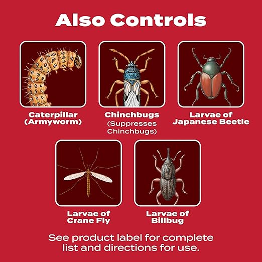 Scotts GrubEx1 Season Long Grub Killer, Protects Lawns Up to 4 Months, 5,000 sq. ft., 14.35 lbs.