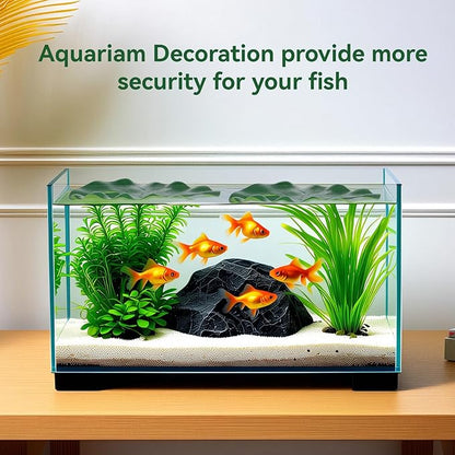 12Pcs Lily Pads for Ponds, Artificial Floating Foam Lotus Leaves Realistic Water Lily Pads Foliage Pond Decor for Pool Koi Fish Patio Aquarium Outdoor Ponds