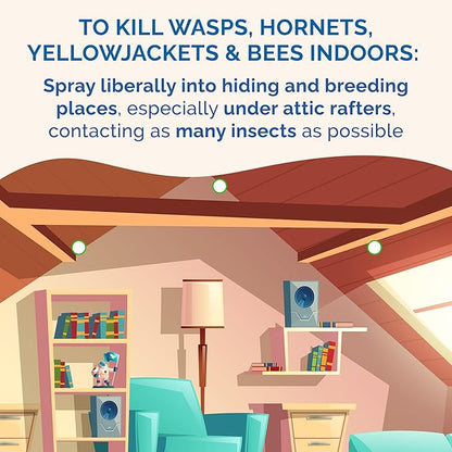 Hot Shot Flying Insect Killer, 15 Ounces, Aerosol Formula Kills Houseflies, Mosquitoes and Other Listed Flying Insects by Contact Indoors and Outdoors with Clean Fresh Scent, 3 Pack