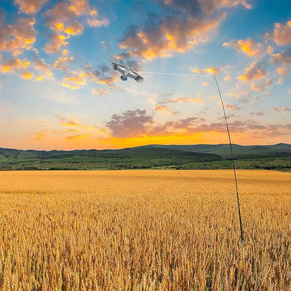 eyijklzo Bird Scarer Flying Kite Crops Farm Flying Bird Hawk Flying Kite