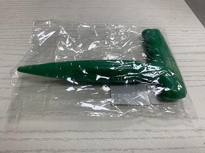 Seed Planter Tool, 6.9" Dibber Garden Tool, Plastic Seed Dibbler for Planting, Bulb Digger Garden Planter with Handle for Sowing Seeds, Planting, Bulbs, Digging (Green)