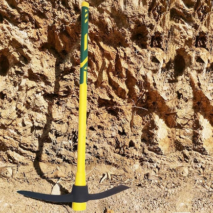 Pick Mattock with Heavy Duty Forged Construction, Adze and Ergonomic Non-Slip Handle for Gardening, Hunting, Landscaping and Outdoor,36 Inch