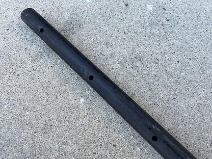 Sandbaggy Round Steel Concrete Form Stakes with Nail Holes - Rust Resistant Coating - Removable, Reusable (400, 3/4 in X 36 in)