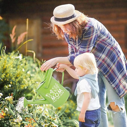 Birthday Gifts for Mom, Gardening Kit Mom Gifts from Daughters Floral Gardening Tools and Durable Garden Tools Organizer Tote, Ideal Gardening Gift for Women on Christmas Plant Lover Present
