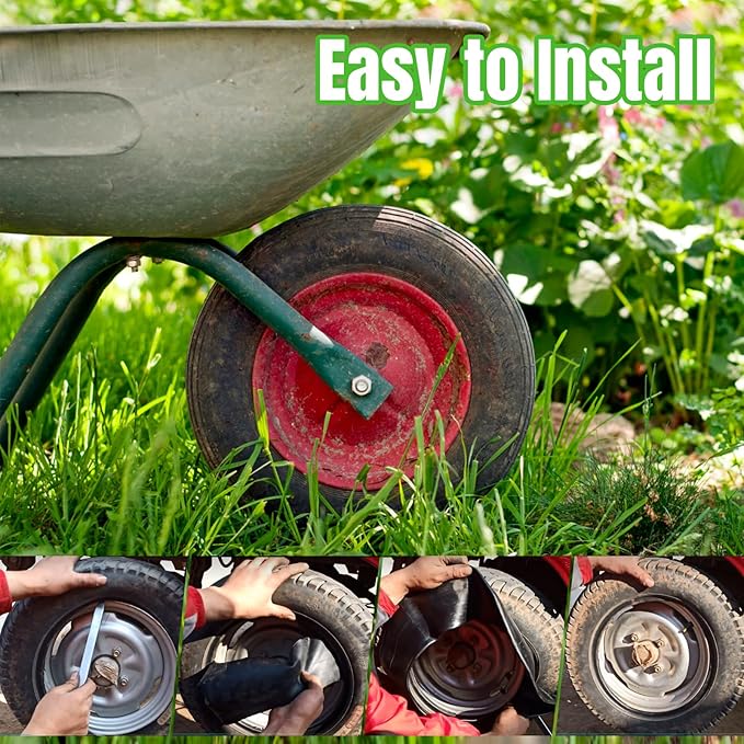 20x8.00-8" 20x10.00-8" Inner Tubes, 2 Pack Heavy Duty Replacement Tire Inner Tubes 20x8-8, 20x10-8 with Straight Valve Stem for Lawn Mowers, Tractors, Hand Trucks, Wheelbarrows, Trolleys, Wagons