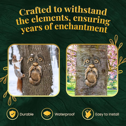 Tree Face, Tree Faces Outdoor, Tree Art, Tree Decorations Outdoor, Tree Faces, Tree Stump Decor, Face for Tree Trunk, Outdoor Tree Decorations, Tree face Decor, Tree Faces Decor Outdoor, Tree Eyes