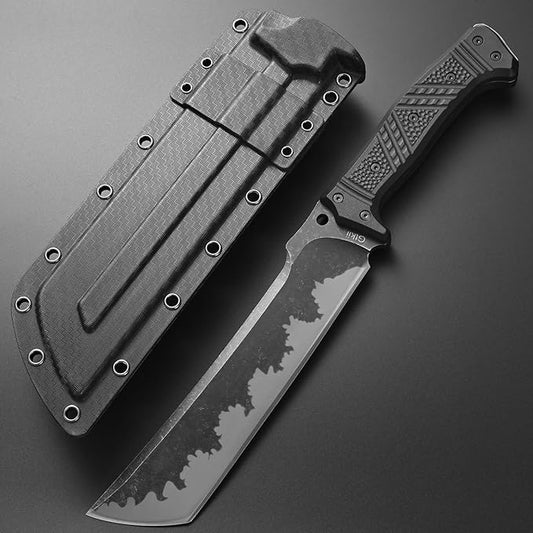 GTK1 Fixed Blade Knife DC53 Steel Blade Nylon Fiberglass Handle Full Tang EDC Tool Knifes for Outdoor Camping Survival Adventure Bushcraft
