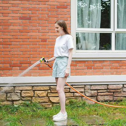 Fevone Garden Leader Hose 3 ft., Lightweight Hybrid Water Hose, Flexible and Durable, Leak-Free Connections