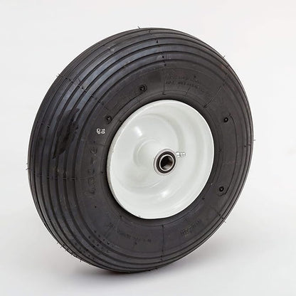 Air-Filled Replacement Wheel | Tire for Wagon, Garden Cart, Wheelbarrow | 4.00-6 Wheel Size | Hub/Bearing Size Options
