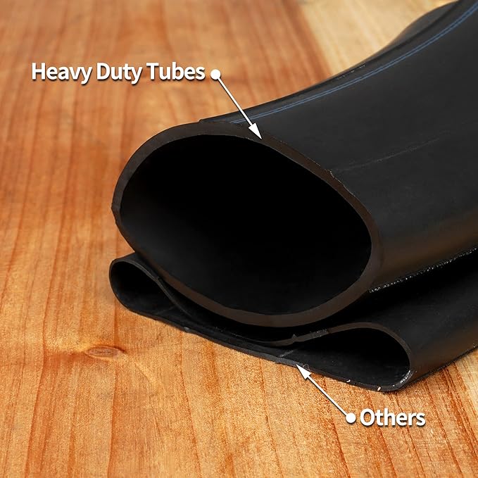 2.80/2.50-4" Tire and Inner Tube Compatible with Utility Cart Dolly Hand Truck Wheelbarrows Trolly Lawn Mowers Garden Carts Trailers Wagons Pressure Washer Air Compressor Cart